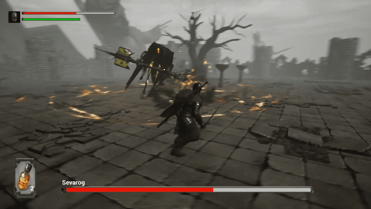 소울 형식 RPG 게임